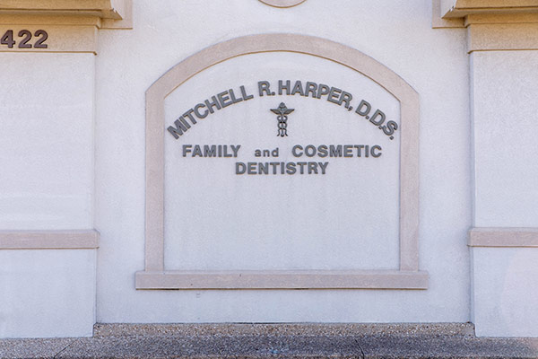 Sign for Harper Dental